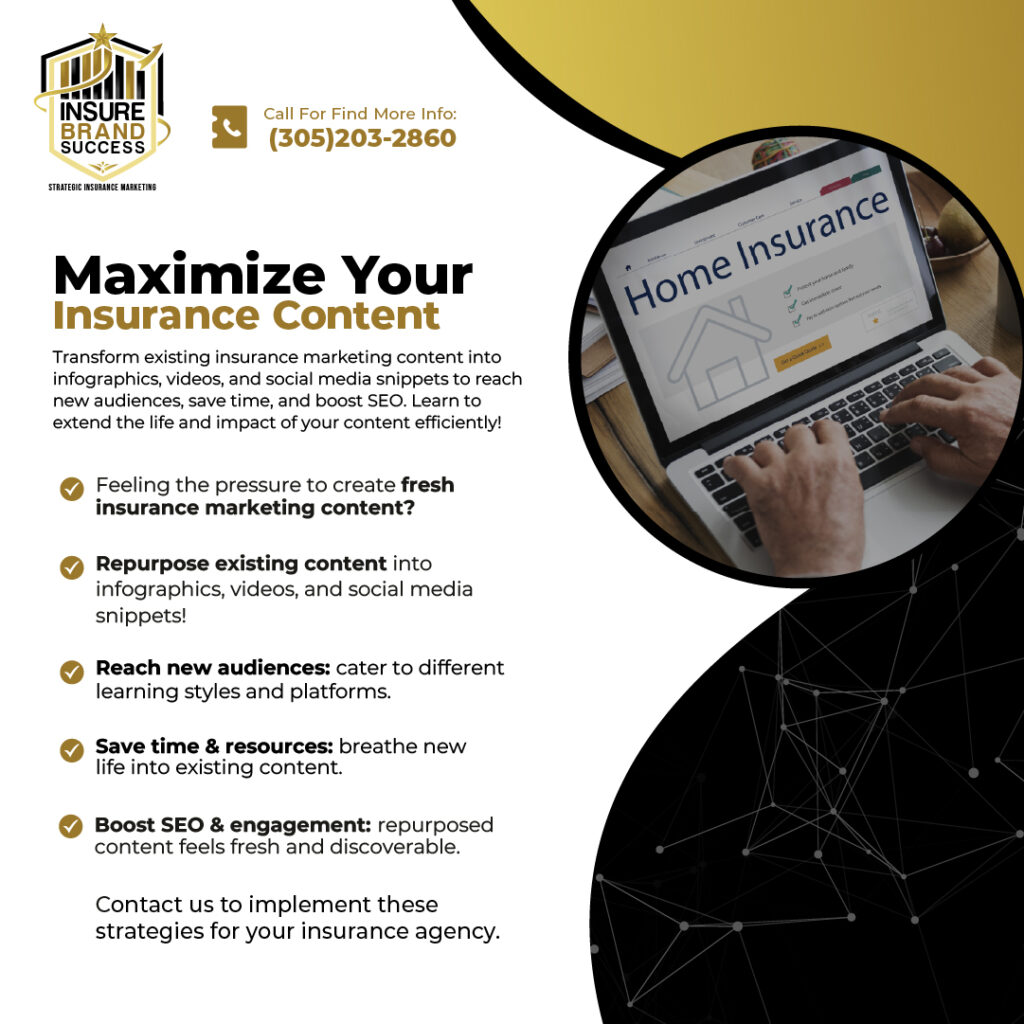 Content Repurposing: Get More Mileage Out of Your Insurance Content