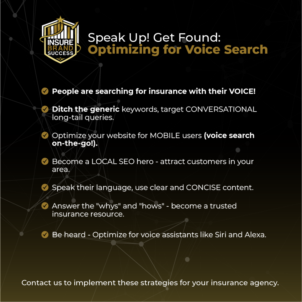  Voice search insurance