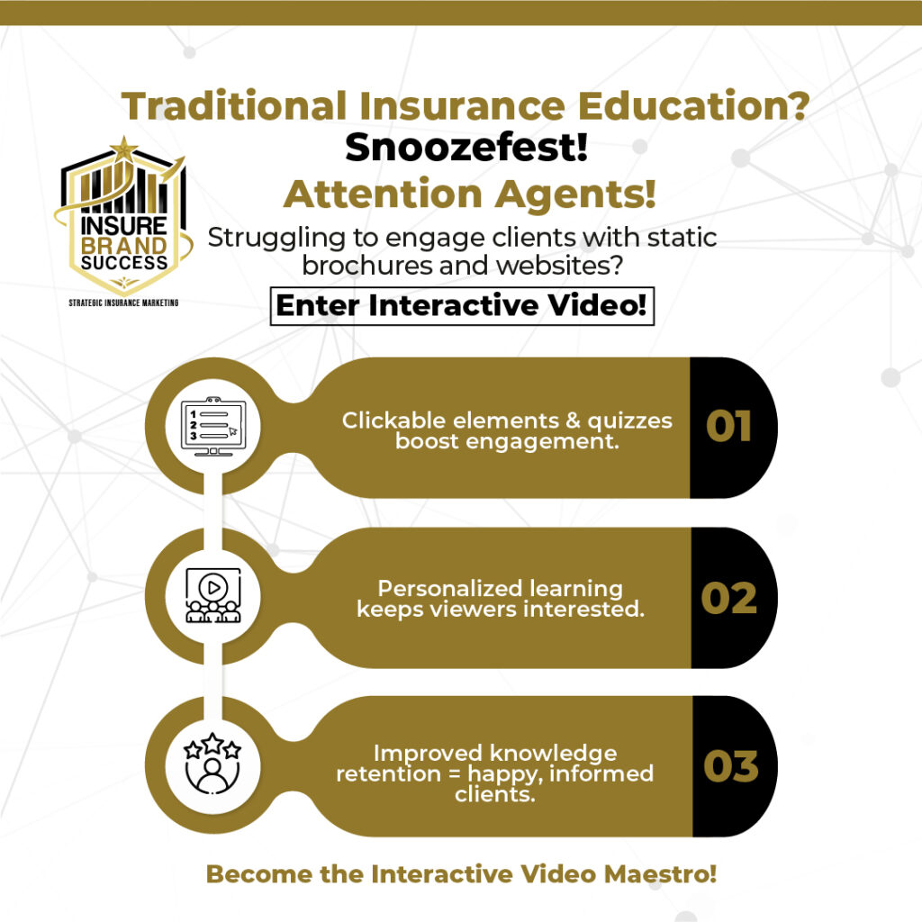 Interactive Video Maestro for Insurance Education: The Future of Client Engagement