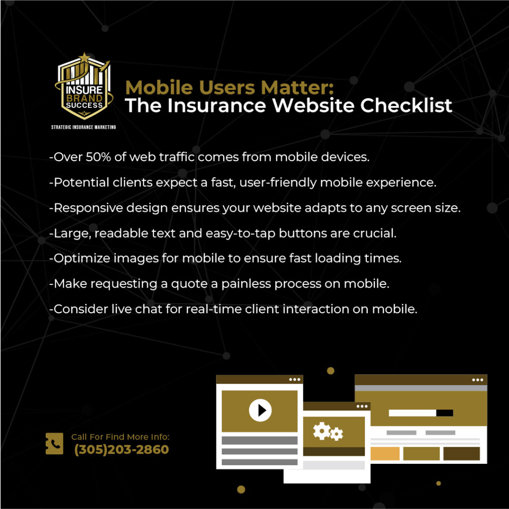 Winning Over Clients with a Mobile-Friendly Insurance Website