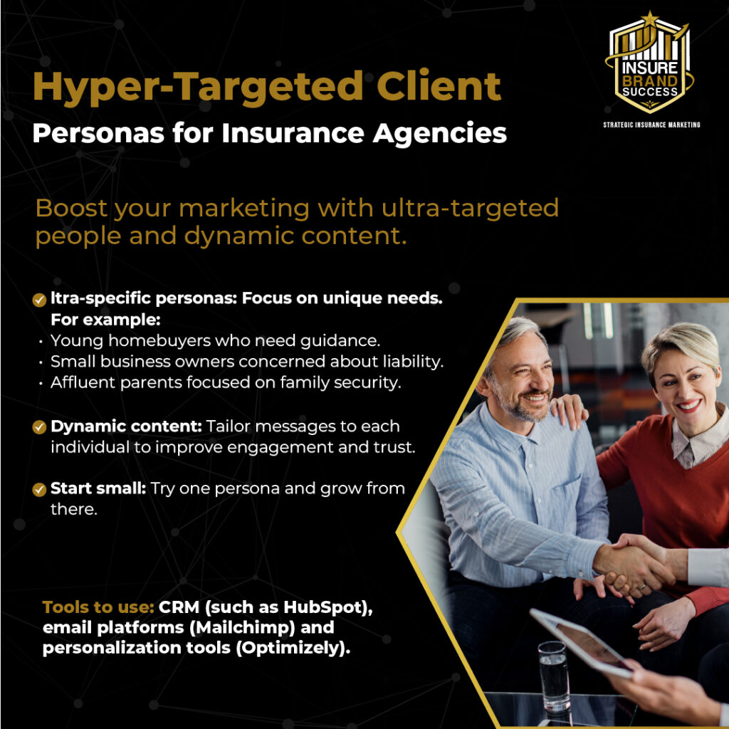 Hyper-Targeted Client Personas for insurance agencies