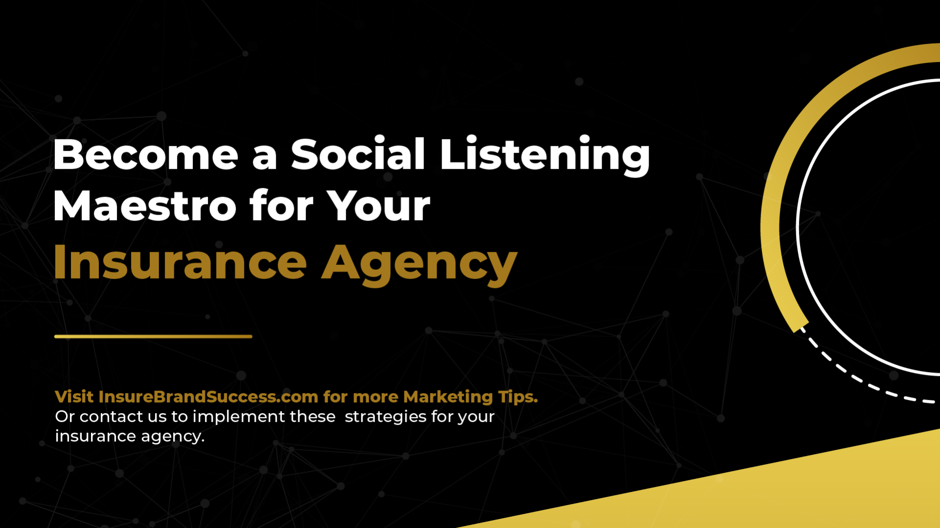 Social listening insurance